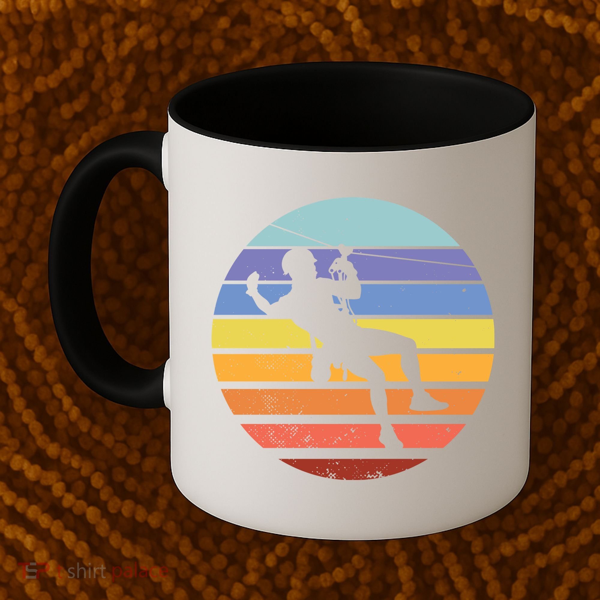 Zip Line Retro Coffee Mug