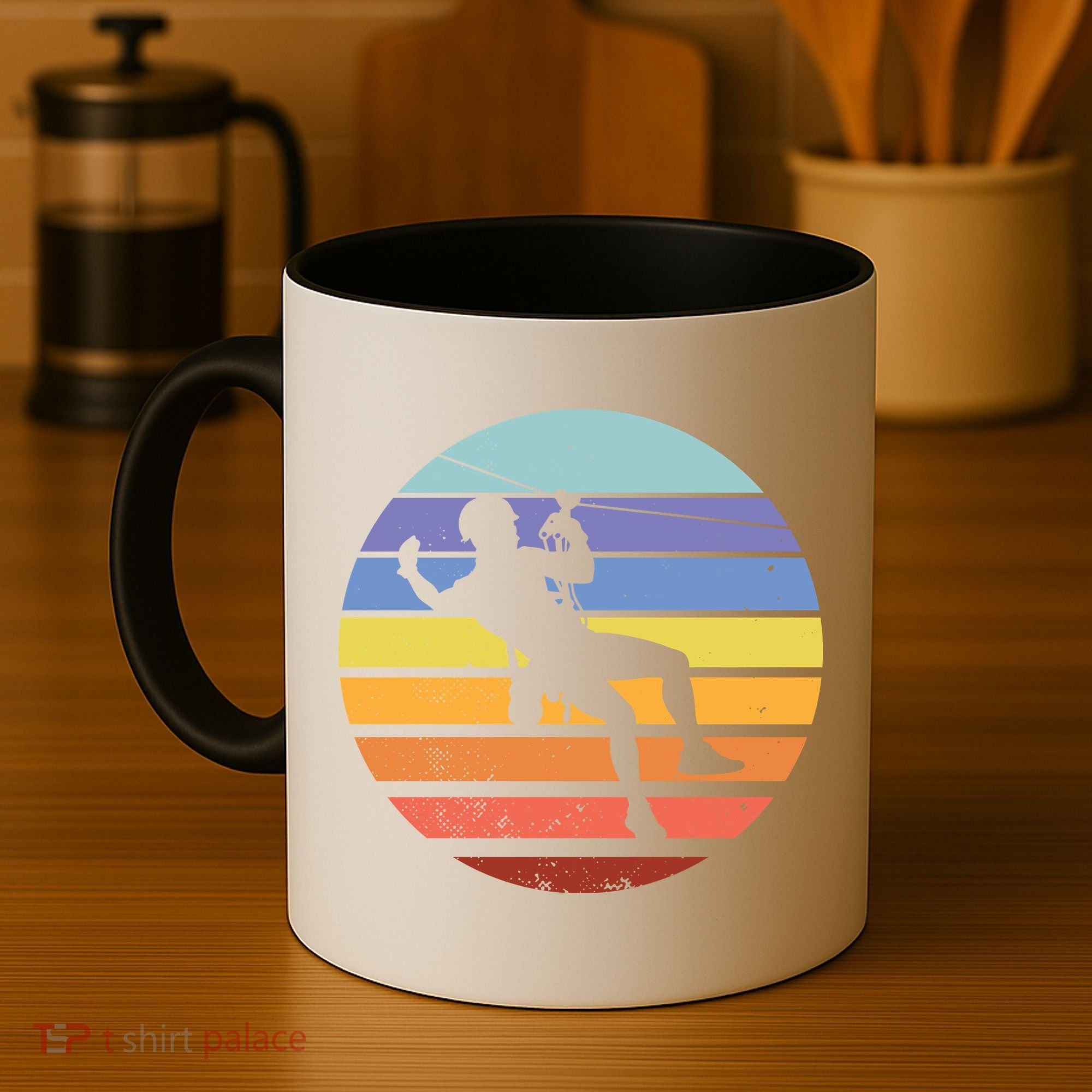 Zip Line Retro Coffee Mug