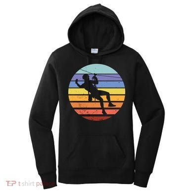 Zip Line Retro Women's Hoodie