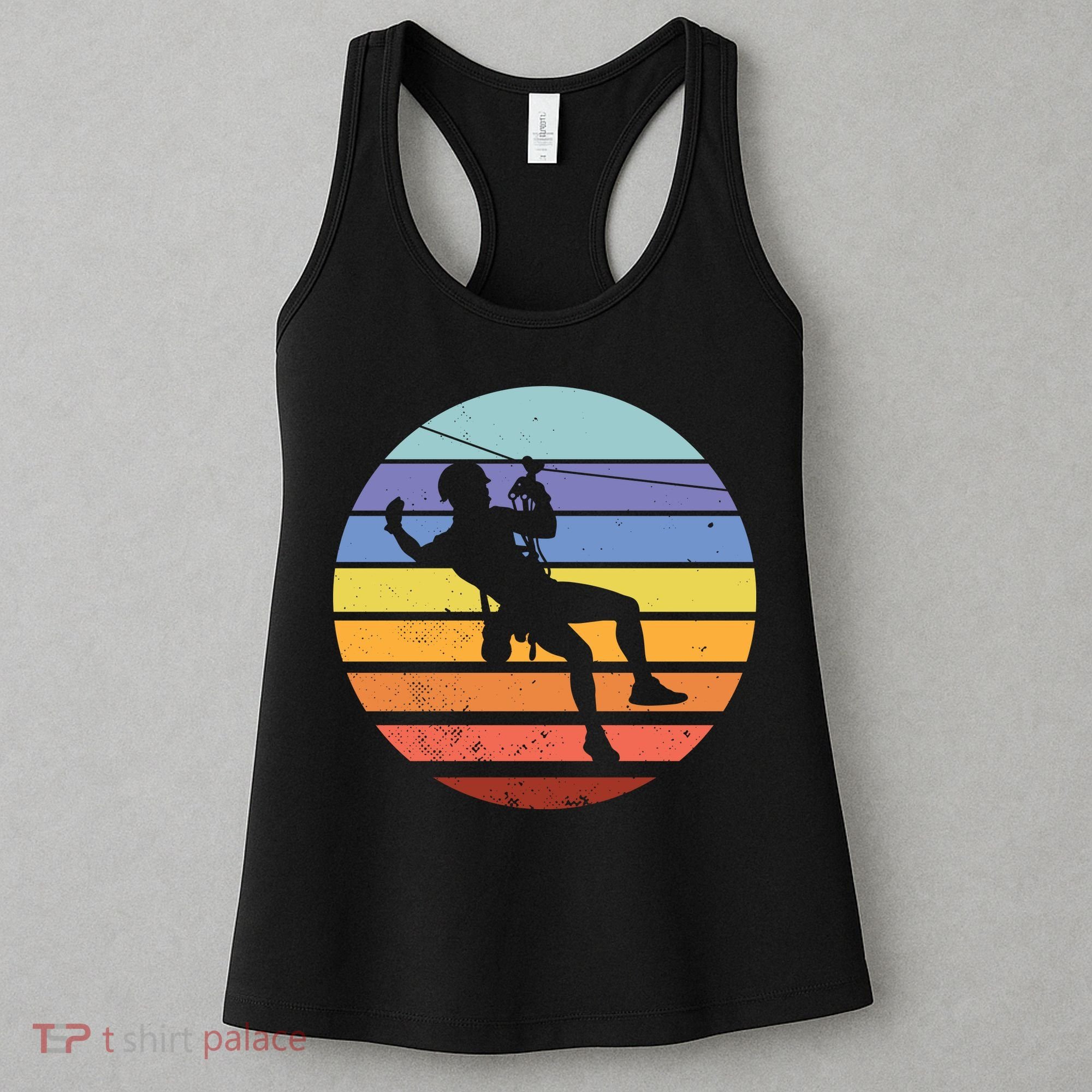 Zip Line Retro Women's Tank Top