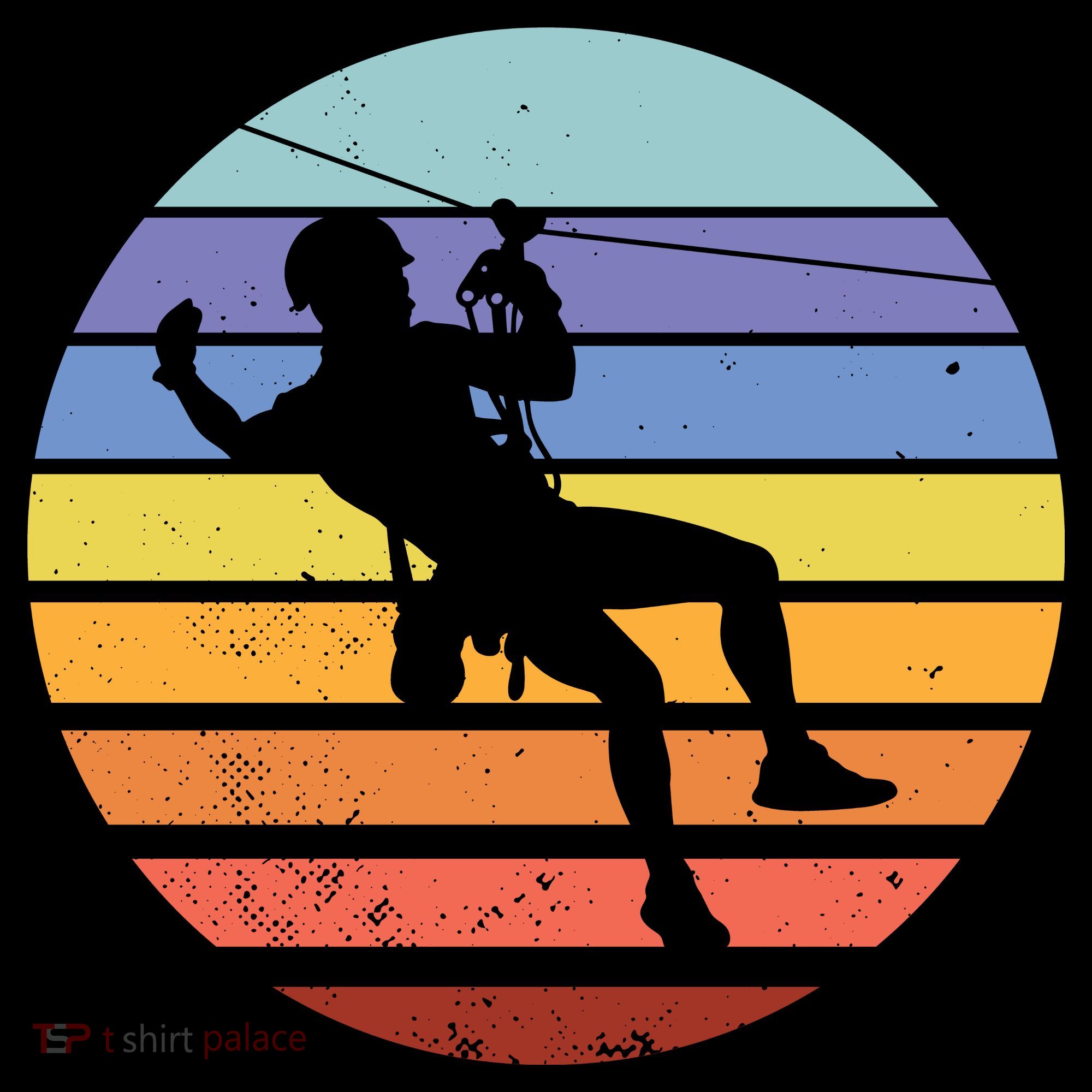 Zip Line Retro Tie Dye Hoodie