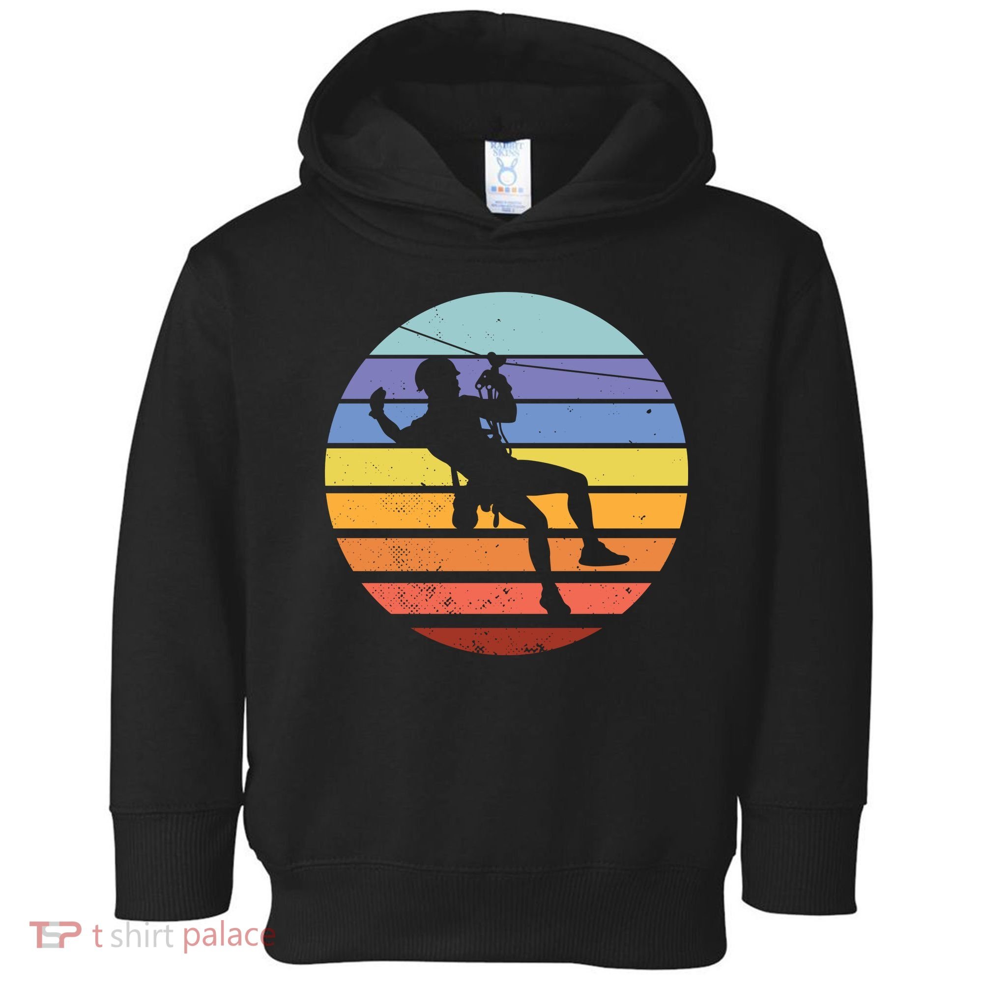 Zip Line Retro Toddler Hoodie