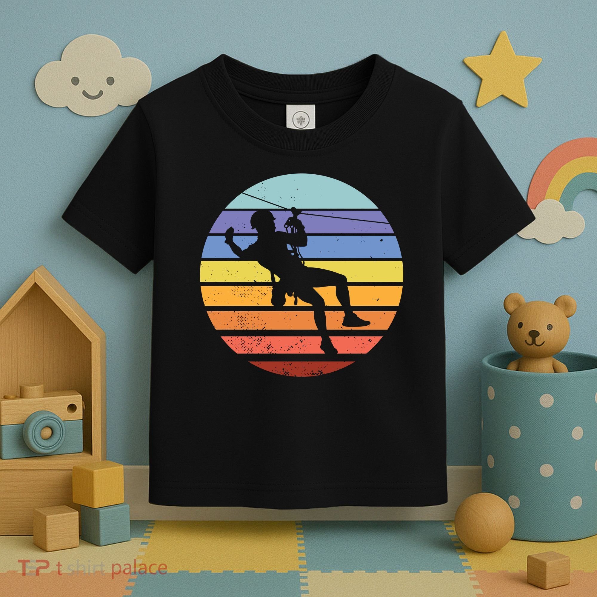 Zip Line Retro Toddler T-Shirt