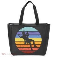 Zip Line Retro Tote Bag thumb 0
