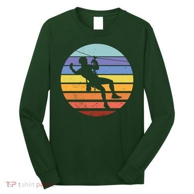 Zip Line Retro Long Sleeve Shirt