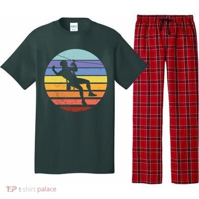 Zip Line Retro Pajama Set