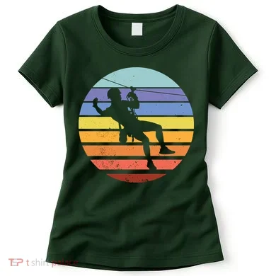 Zip Line Retro Women's T-Shirt