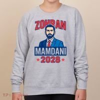 Zohran Mamdani 2028 For President Women's Sweatshirt thumb 0