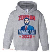 Zohran Mamdani 2028 For President Toddler Hoodie thumb 0