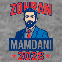 Zohran Mamdani 2028 For President Toddler Hoodie thumb 2