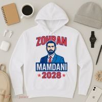 Zohran Mamdani 2028 For President Hoodie thumb 3