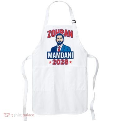 Zohran Mamdani 2028 For President Apron