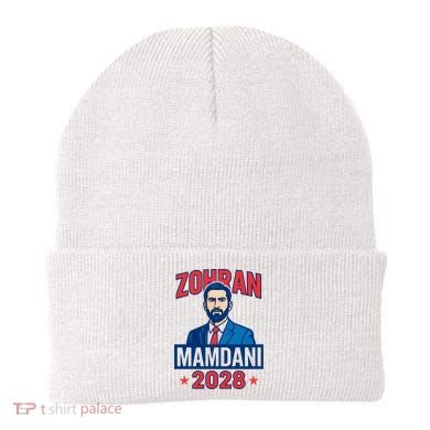 Zohran Mamdani 2028 For President Beanie