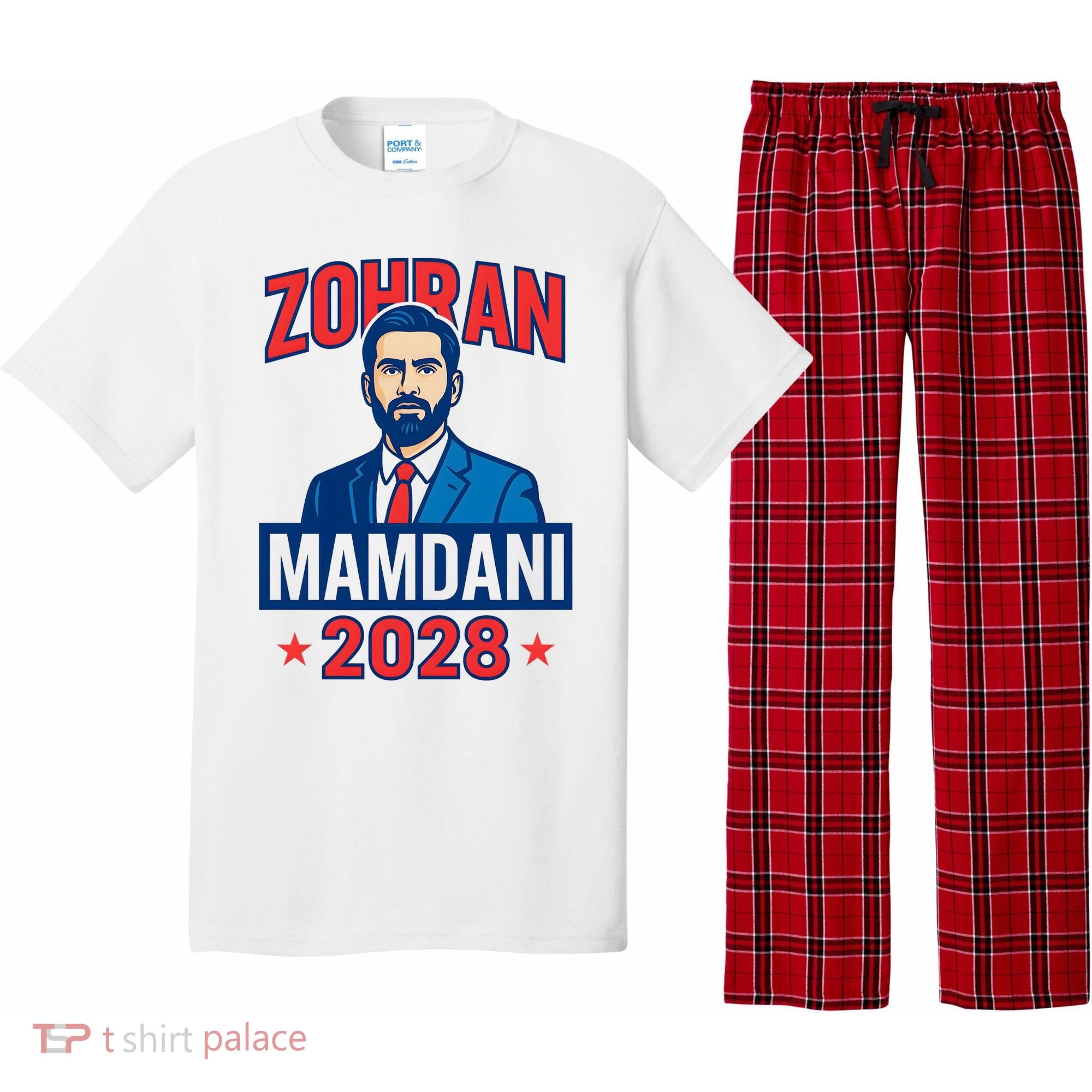 Zohran Mamdani 2028 For President Pajama Set