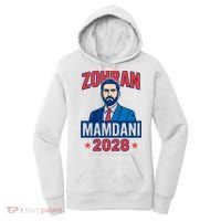 Zohran Mamdani 2028 For President Women's Hoodie thumb 0