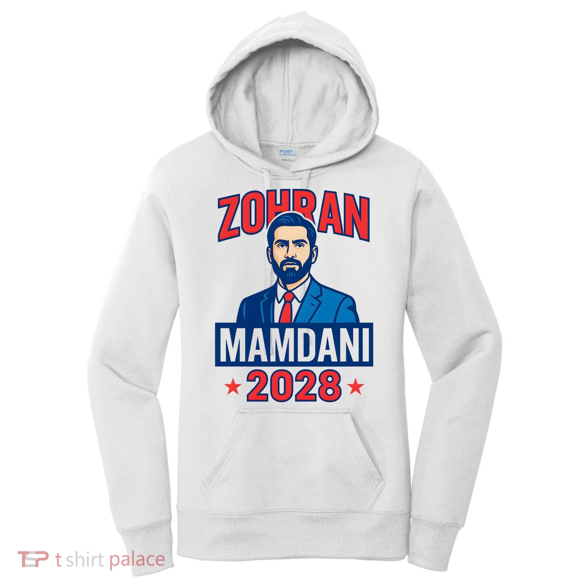 Zohran Mamdani 2028 For President Women's Hoodie
