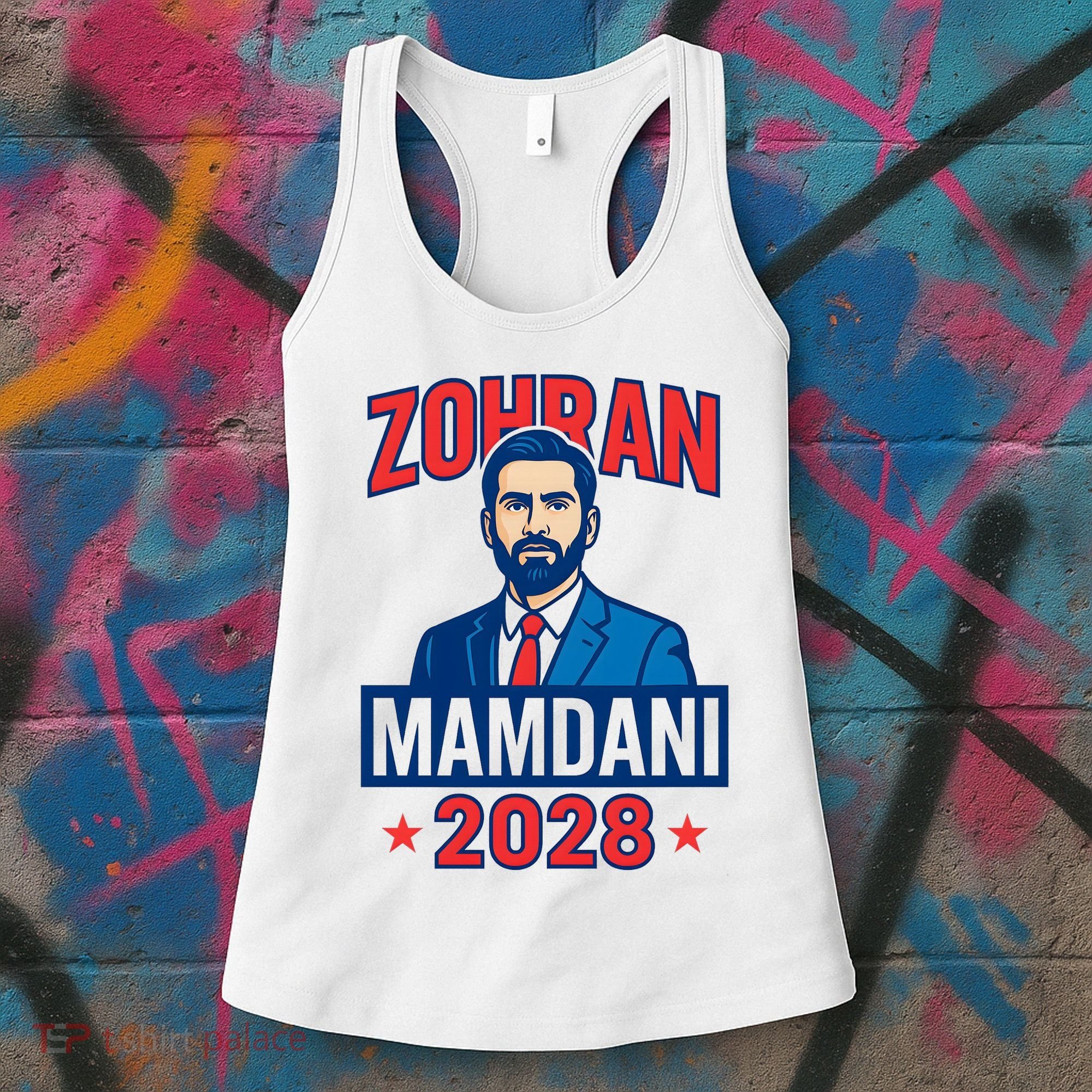 Zohran Mamdani 2028 For President Women's Tank Top