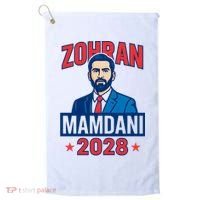 Zohran Mamdani 2028 For President Golf Towel thumb 0