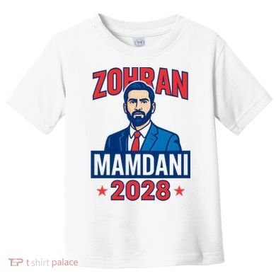 Zohran Mamdani 2028 For President Toddler T-Shirt