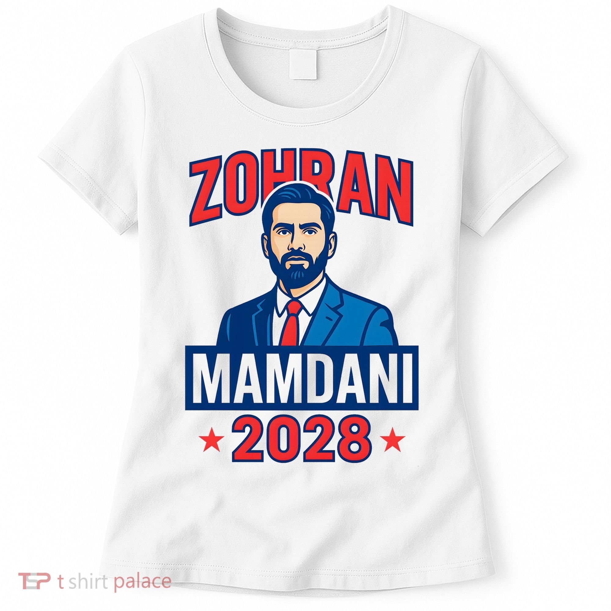 Zohran Mamdani 2028 For President Women's T-Shirt