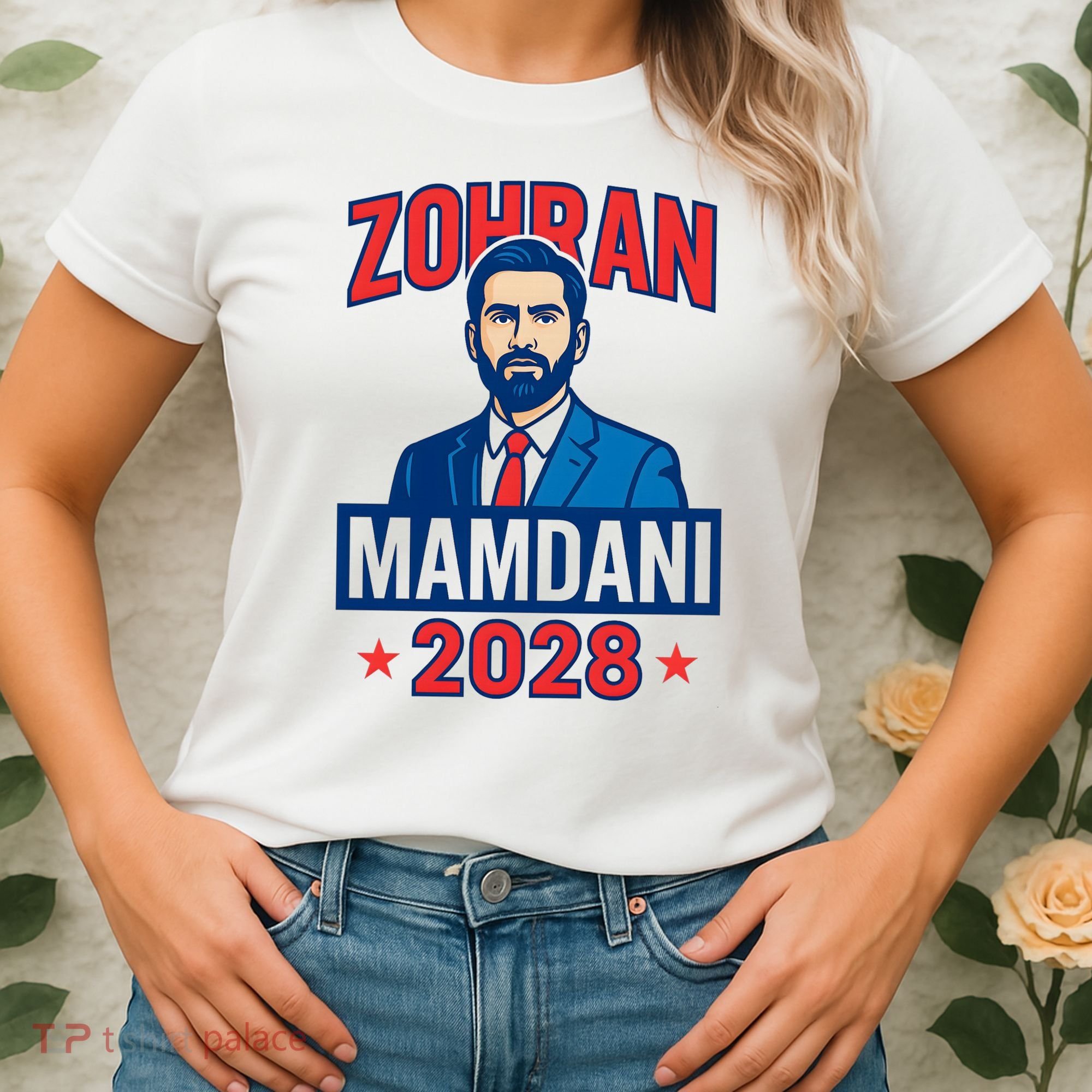 Zohran Mamdani 2028 For President Women's T-Shirt