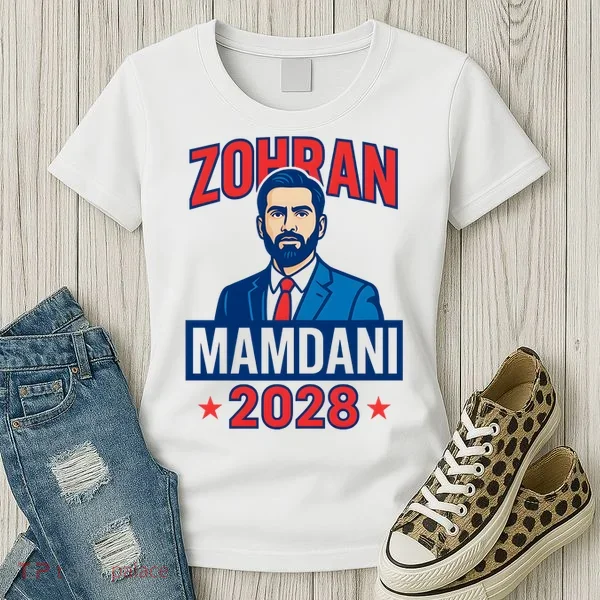 Zohran Mamdani 2028 For President Women's T-Shirt