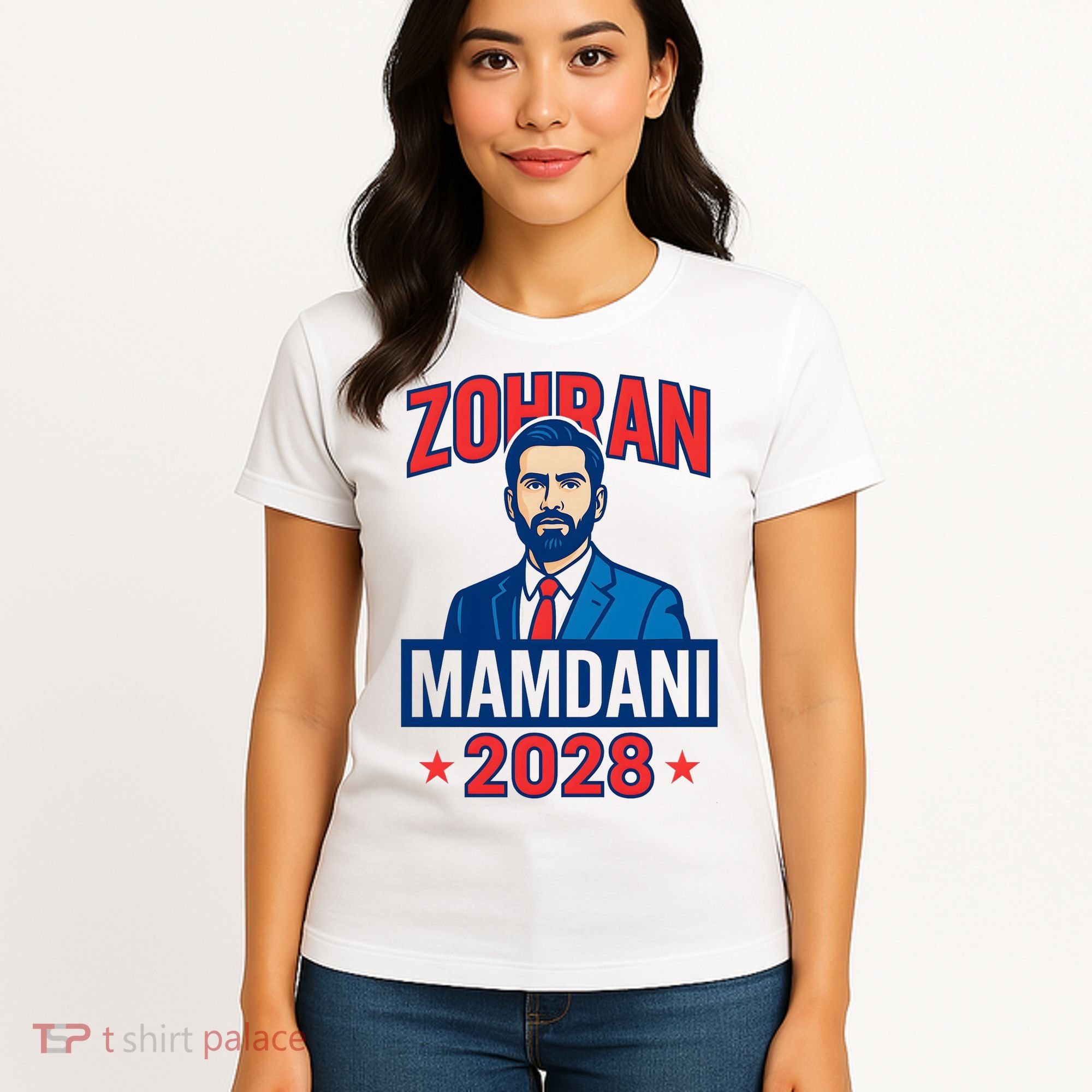Zohran Mamdani 2028 For President Women's T-Shirt