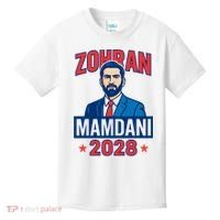 Zohran Mamdani 2028 For President Kids T-Shirt thumb 0