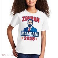 Zohran Mamdani 2028 For President Kids T-Shirt thumb 2
