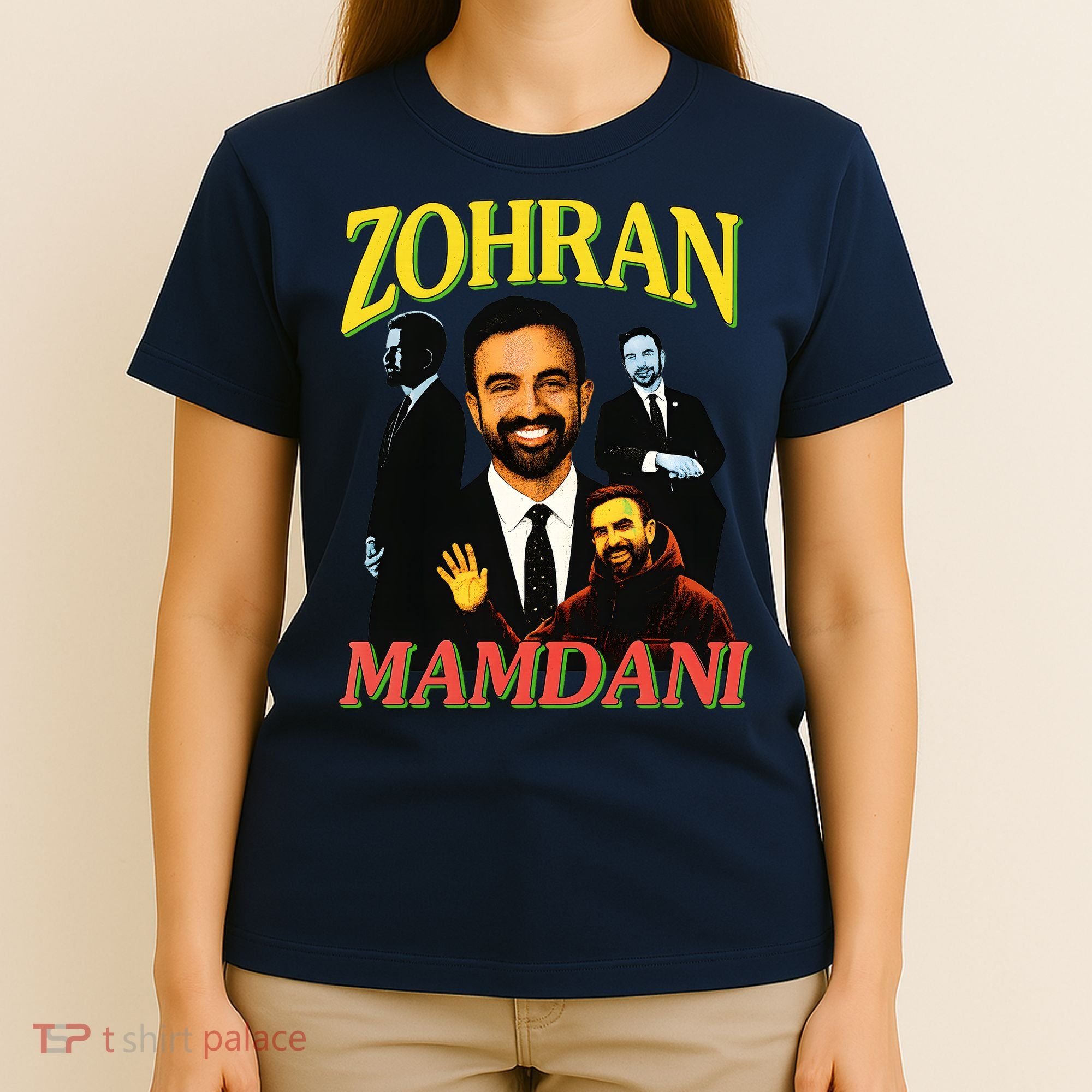 Zohran Mamdani 90s Style Vintage T-Shirt