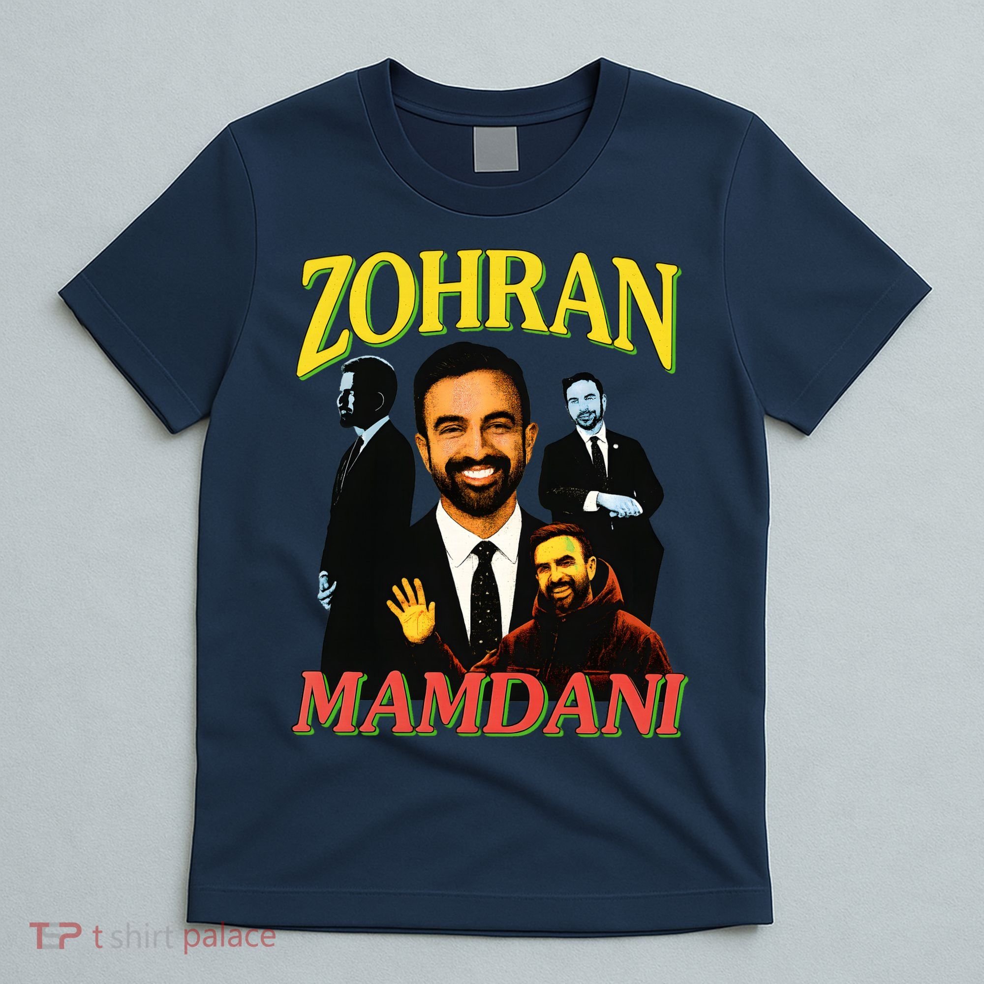 Zohran Mamdani 90s Style Vintage T-Shirt