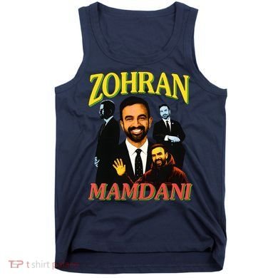 Zohran Mamdani 90s Style Vintage Tank Top