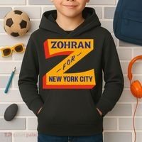 Zohran Mamdani For NYC New York City Kids Hoodie thumb 2