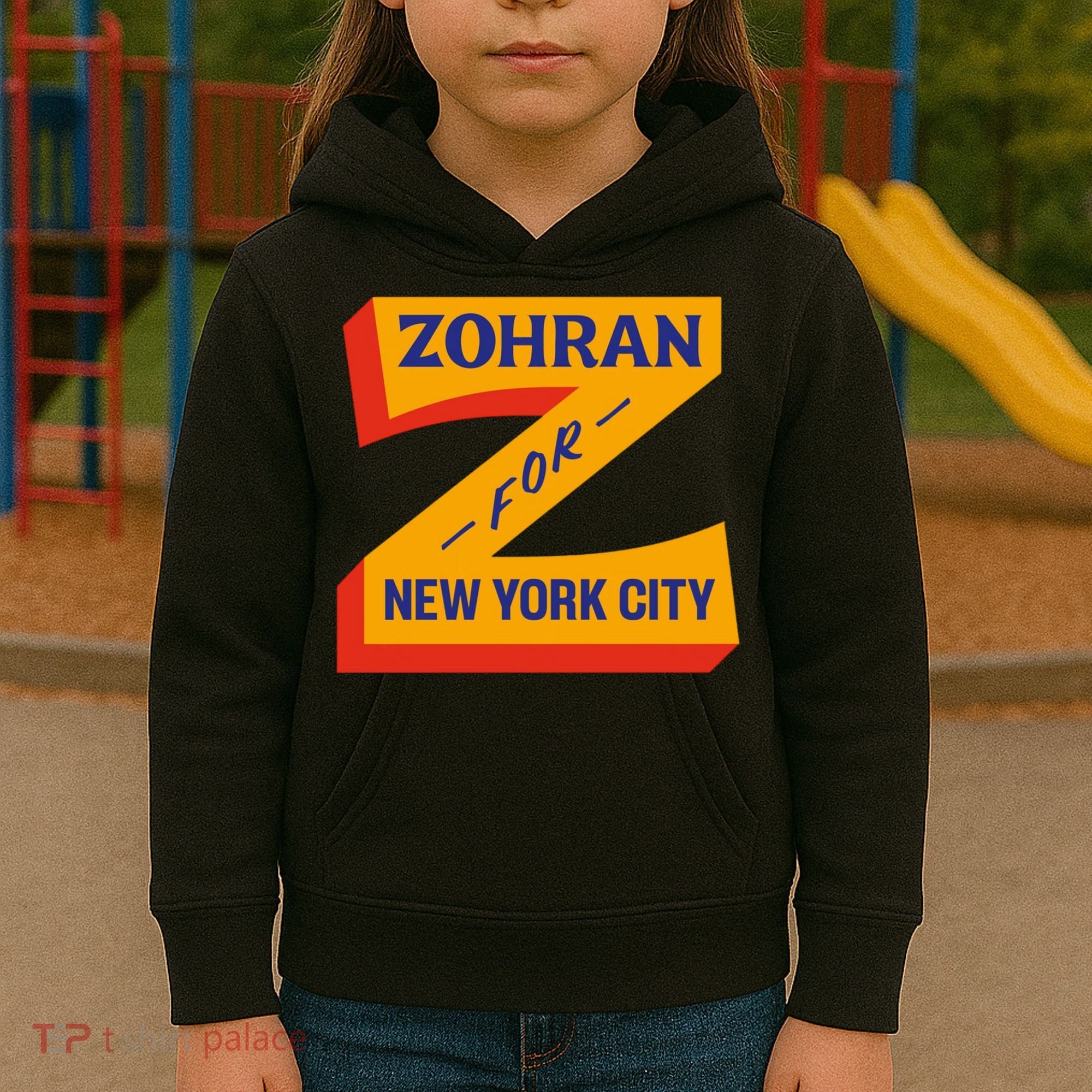 Zohran Mamdani For NYC New York City Kids Hoodie