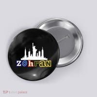 Zohran Mamdani For New York NYC Skyline Button thumb 0