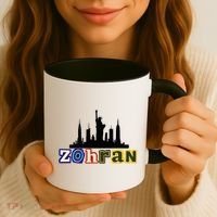 Zohran Mamdani For New York NYC Skyline Coffee Mug thumb 3