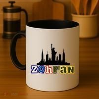 Zohran Mamdani For New York NYC Skyline Coffee Mug thumb 4