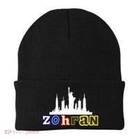 Zohran Mamdani For New York NYC Skyline Beanie thumb 0