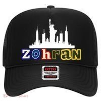 Zohran Mamdani For New York NYC Skyline Hat thumb 0