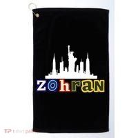Zohran Mamdani For New York NYC Skyline Golf Towel thumb 0