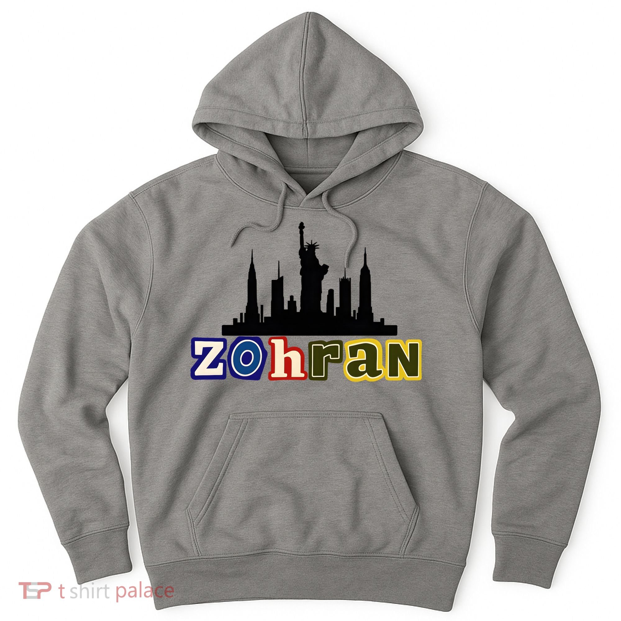 Zohran Mamdani For New York NYC Skyline Hoodie