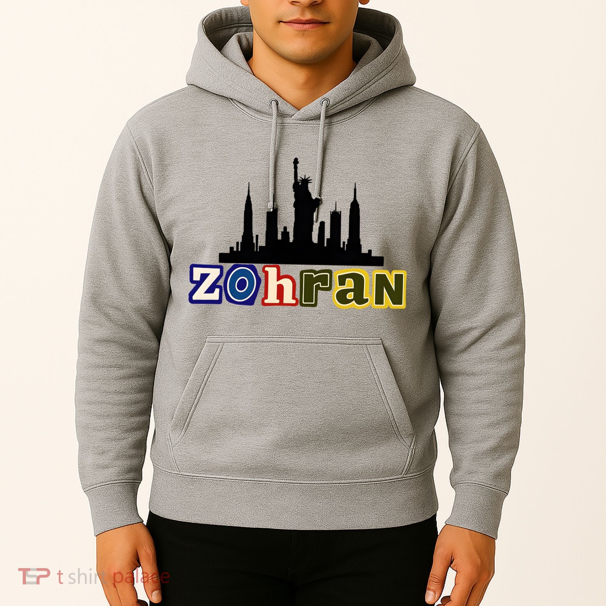 Zohran Mamdani For New York NYC Skyline Hoodie