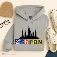 Zohran Mamdani For New York NYC Skyline Hoodie thumb 4
