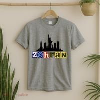 Zohran Mamdani For New York NYC Skyline T-Shirt thumb 2