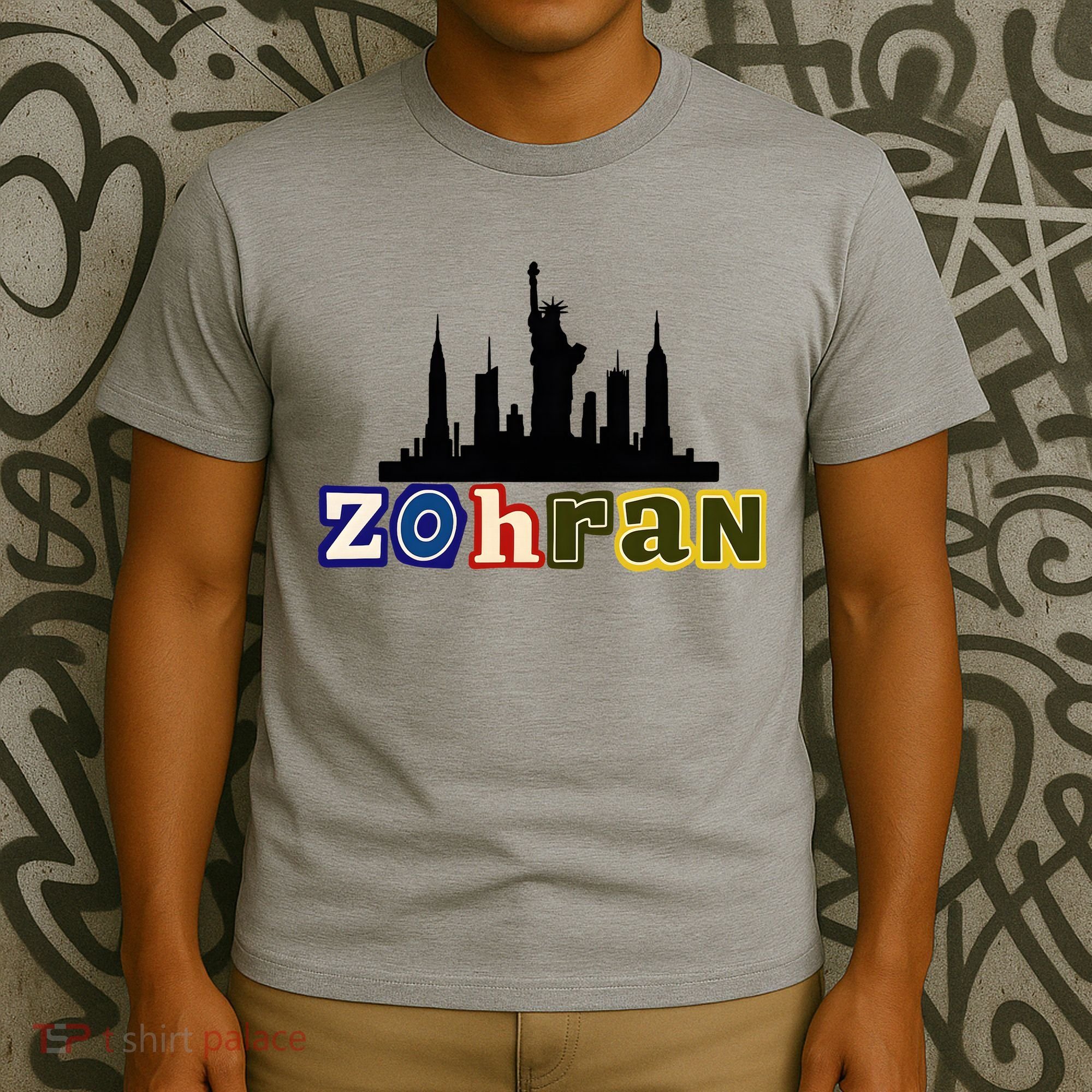 Zohran Mamdani For New York NYC Skyline T-Shirt