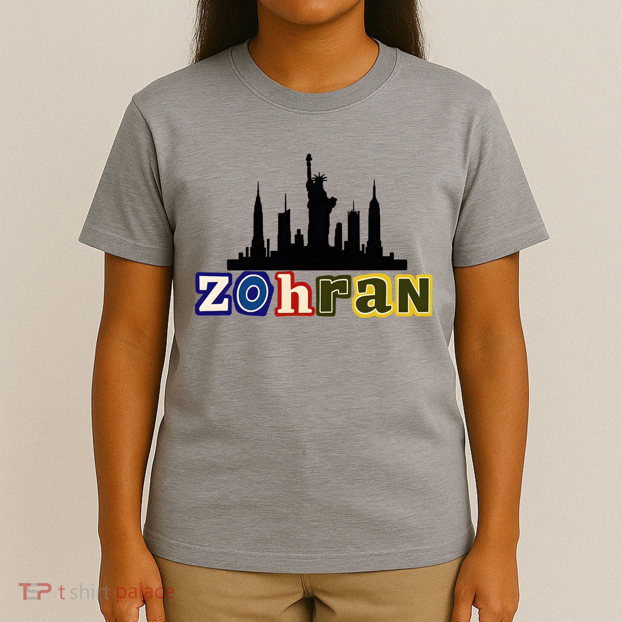Zohran Mamdani For New York NYC Skyline T-Shirt