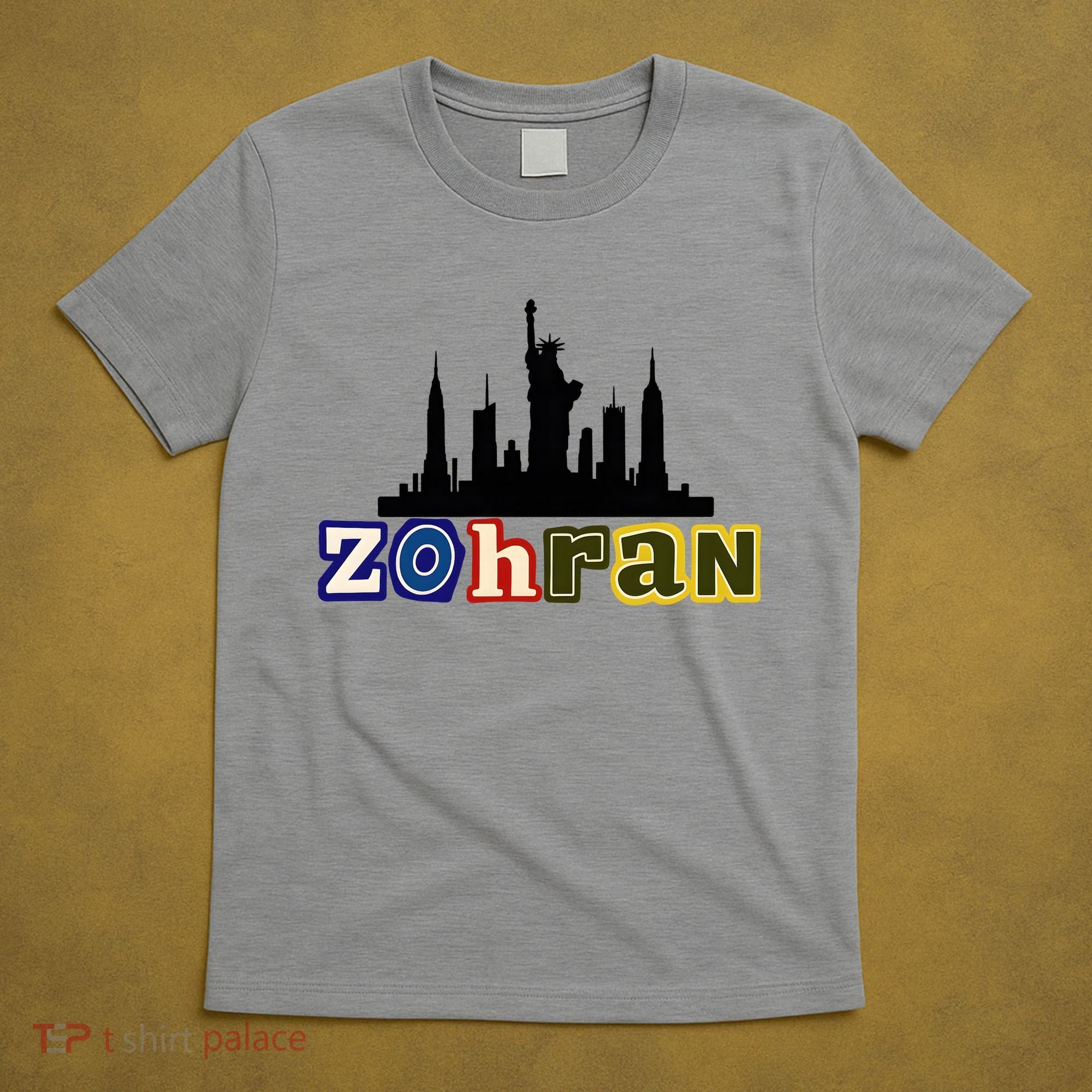 Zohran Mamdani For New York NYC Skyline T-Shirt