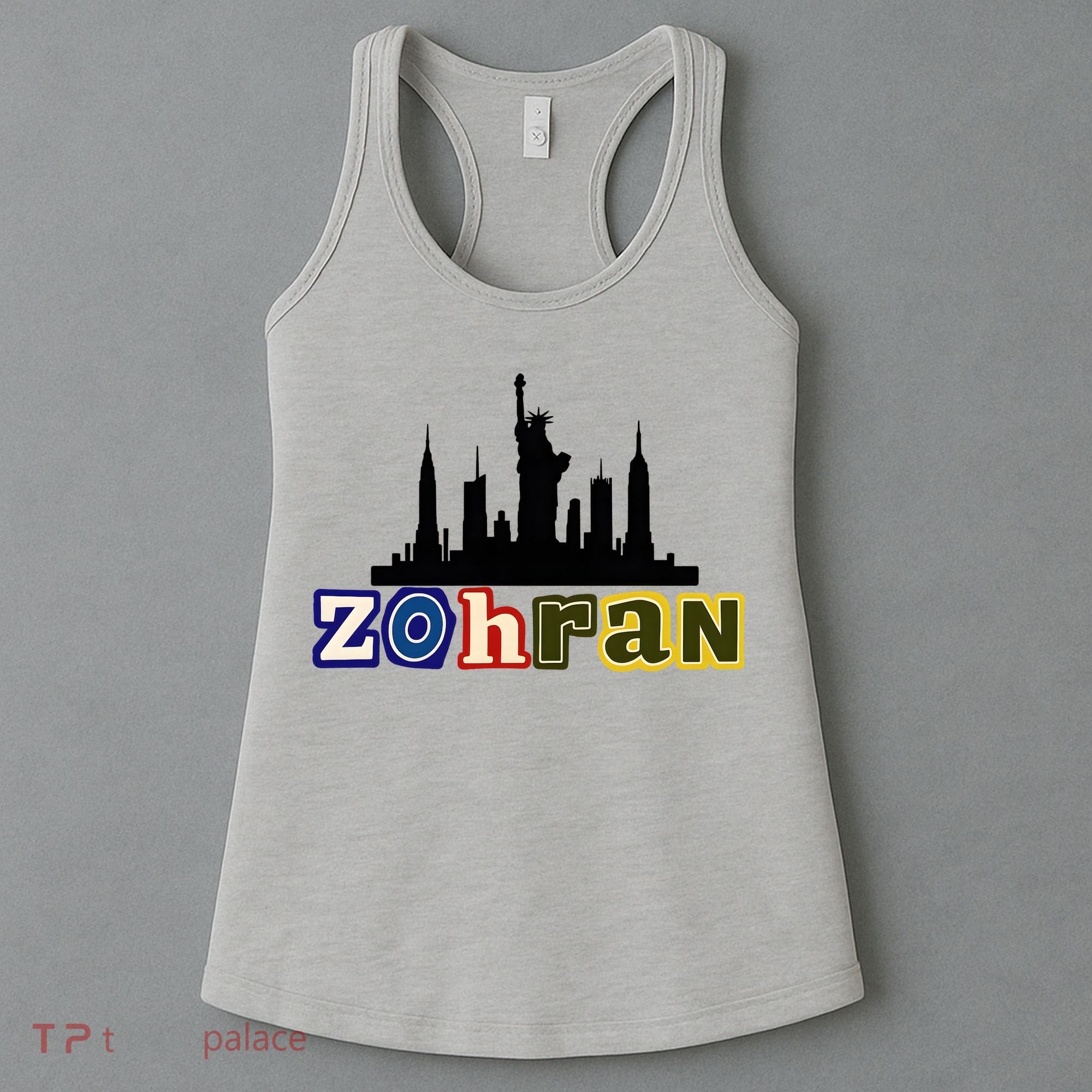Zohran Mamdani For New York NYC Skyline Women's Tank Top