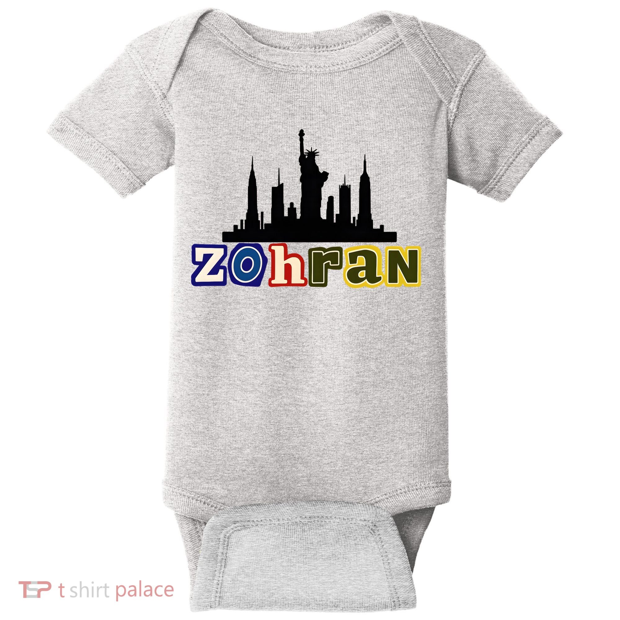 Zohran Mamdani For New York NYC Skyline Baby Bodysuit