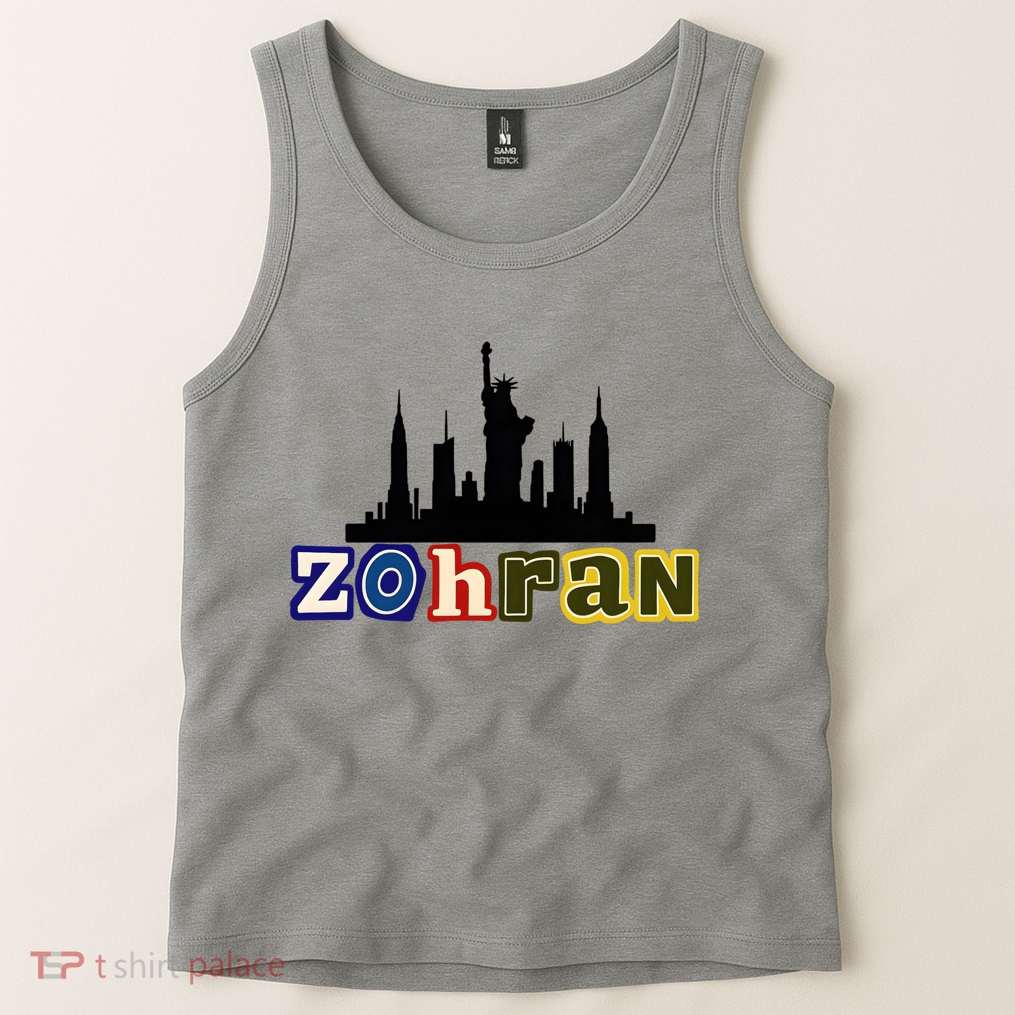 Zohran Mamdani For New York NYC Skyline Tank Top